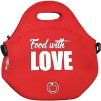 Thermal bag Bergner Food with love 30x30x17 cm red (BGEU-2963-6)
