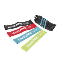 Expander LivePro Resistance Loops Bands LP8412 Set of fitness bands 4 pcs (6951376101355)