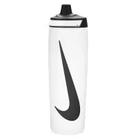 Water bottle Nike Refuel Bottle 24 OZ white, black 709 ml N.100.7666.125.24 (887791745200)