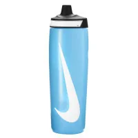 Water bottle Nike Refuel Bottle 24 OZ blue, black, white 709 ml N.100.7666.422.24 (887791745286)