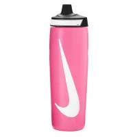Water bottle Nike Refuel Bottle 24 OZ pink, black, white 709 ml N.100.7666.634.24 (887791745491)
