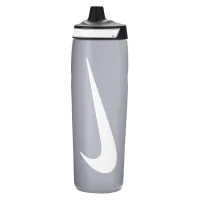 Water bottle Nike Refuel Bottle 24 OZ gray, black, white 709 ml N.100.7666.086.24 (887791747518)