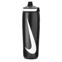Water bottle Nike Refuel Bottle 24 OZ black, white 709 ml N.100.7666.091.24 (887791745156)