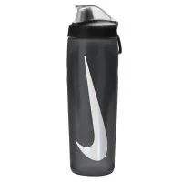 Water Bottle Nike Refuel Bottle Locking Lid 24 OZ Anthracite, Black, Silver 709 ml N.100.7668.054.24 (887791747556)