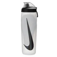 Water bottle Nike Refuel Bottle Locking Lid 24 OZ white, black 709 ml N.100.7668.125.24 (887791745187)