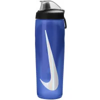Water Bottle Nike Refuel Bottle Locking Lid 24 OZ Blue, Black, Silver 709 ml N.100.7668.423.24 (887791745248)