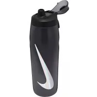 Water Bottle Nike Refuel Bottle Locking Lid 32 OZ Anthracite, Black, Silver 946 ml N.100.7670.054.32 (887791747525)