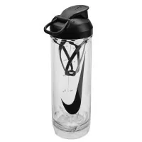 Water bottle Nike TR Recharge Shaker Bottle 2.0 24 OZ black, white 709 ml N.101.0724.910.24 (887791761873)