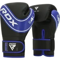 RDX 4B Robo Kids Blue/Black 6oz Boxing Gloves (JBG-4U-6oz)