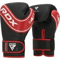 RDX 4B Robo Kids Red/Black 6oz Boxing Gloves (JBG-4R-6oz)