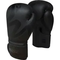 RDX F15 Noir Matte Black Boxing Gloves 12oz (BGR-F15MB-12oz)