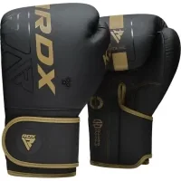RDX F6 Kara Matte Golden Boxing Gloves 10oz (BGR-F6MGL-10OZ)