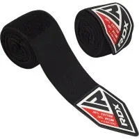 Bandage for sports RDX for boxing WX Professional Boxing Hand Wraps Black (4.5 m.) (HWX-RB+)