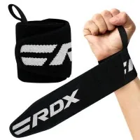 RDX W2 Gym Wrist Wraps Black Pro (WAH-W2B)