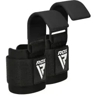 RDX W5 Gym Hook Strap Black Plus (WAN-W5B+)