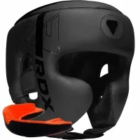 Boxing helmet RDX F6 KARA Matte Black XL (HGR-F6MB-XL)