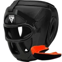 Boxing helmet RDX T1 Grill Full Black M (HGR-T1FB-M)
