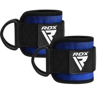 RDX A4 Gym Ankle Pro Blue Pair Pull Up Cuff (WAN-A4U-P)