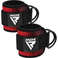 RDX A4 Gym Ankle Pro Red Pair Pull Up Cuff (WAN-A4R-P)