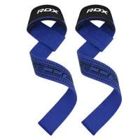 Wrist straps RDX S4 Gym Cotton Gel Straps Black Plus (WAC-S4B+)