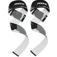 Wrist straps RDX W1 Gym Single Strap Camo Gray Plus (WAN-W1CG+)