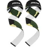 Wrist straps RDX W1 Gym Single Strap Camo Green Plus (WAN-W1CGN+)
