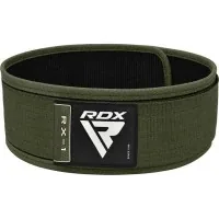 Athletic belt RDX RX1 Weight Lifting Belt Army Green M (WBS-RX1AG-M)