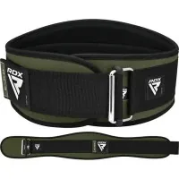 Athletic belt RDX RX3 EVA Curve neoprene Army Green XL (WBE-RX3AG-XL)