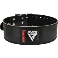 Атлетичний пояс RDX для пауерліфтингу RD1 шкіряний Black S (WPB-RD1B-S)