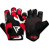 Gloves for fitness RDX F6 Sublimation Red M (WGS-F6R-M)