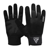 Fitness gloves RDX W1 Full Finger Plus Black M (WGA-W1FB-M+)
