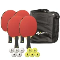 Set for table tennis Joola Quattro 4 Bats 10 Balls (54818) (930795)