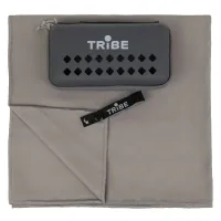 Travel towel Tribe from microfiber in a cover Pocket Towel 60x120 L Gray (T-LC-0001-L-grey)