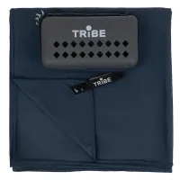 Travel towel Tribe made of microfiber in a cover Pocket Towel 75x150 XL Navy (T-LC-0001-XL-navy)