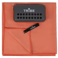 Travel towel Tribe made of microfiber in a cover Pocket Towel 40x80 S Brick-red (T-LC-0001-S-brick-red)