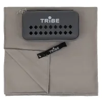 Travel towel Tribe from microfiber in a cover Pocket Towel 60x120 L Gray (T-LC-0001-L-grey)