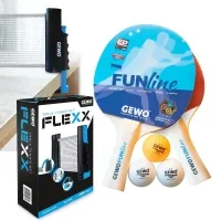 Gewo Double-Fun table tennis set + Flexx net (103360000) (931293)