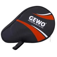 Racket cover Gewo Round Cover Master with compartment for balls Black/Red (89679130) (931257)