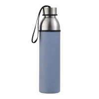Thermal mug Bergner Walking anywhere 570 ml blue (BG-37760-BL)