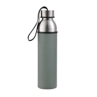 Thermal mug Bergner Walking anywhere 570 ml green (BG-37760-GR)