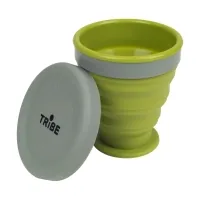 Travel glass Tribe 200 ml T-FF-0001 olive (T-FF-0001-olive)