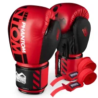 Phantom APEX Red 10oz Boxing Gloves (PHBG2729-10)