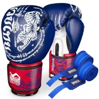 Phantom Muay Thai Blue 12oz Boxing Gloves (PHBG2496-12)