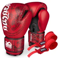 Phantom Muay Thai Red 12oz Boxing Gloves (PHBG2505-12)
