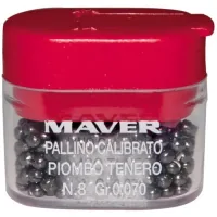 Грузило Maver набір Pallini Supercalibrati Teneri 7 (0.095g) (1300.34.56)