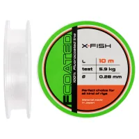 Fluorocarbon X-Fish FCoated 10m 0.28mm 5.9kg (1917.01.27)