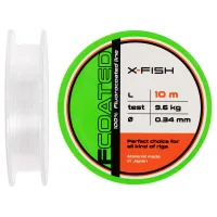 Fluorocarbon X-Fish FCoated 10m 0.34mm 9.6kg (1917.01.30)