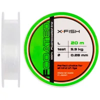 Fluorocarbon X-Fish FCoated 20m 0.28mm 5.9kg (1917.01.46)