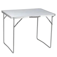 Travel table Bo-Camp Camp-Gear Economy 80x60 cm Light Gray (1404426) (DAS303286)