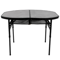 Travel table Bo-Camp Northgate 100x70 cm Black/Grey (1404189) (DAS303263)